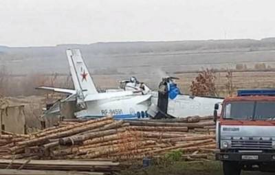 В Татарстане потерпел крушение самолет L-410 с парашютистами на борту - topwar.ru - респ. Татарстан - Мензелинск