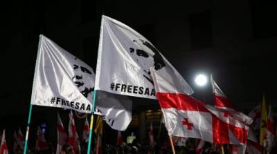 Михеила Саакашвили - Александр Радчук - Голодовка Саакашвили: в Грузии требуют освободить экс-президента - ru.slovoidilo.ua - Украина - Грузия - Рустави
