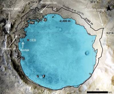 На Марсе точно была вода: NASA подтвердило существование древнего озера - techno.bigmir.net