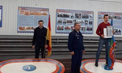 Красногорский пожарный занял второе место в соревнованиях по гиревому спорту - runews24.ru - Красногорск