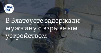 В Златоусте задержали мужчину с взрывным устройством - ura.news - Россия - Челябинская обл.