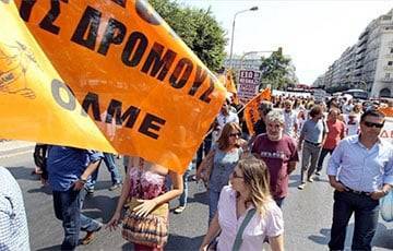 В Греции проходит суточная забастовка учителей - charter97.org - Белоруссия - Греция