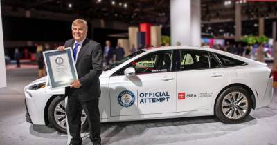 1360 км без дозаправки: электромобиль Toyota поразил запасом хода - focus.ua - Украина - шт. Калифорния