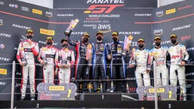 Константин Терещенко - КОНСТАНТИН ТЕРЕЩЕНКО ПОБЕДОЙ ЗАВЕРШИЛ СЕЗОН GT WORLD CHALLENGE EUROPE ENDURANCE CUP - usedcars.ru - Москва - Россия - Испания