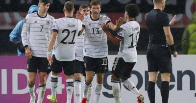 Сборная Германии по футболу первая в мире отобралась на ЧМ-2022 - ren.tv - Россия - Германия - Македония - Скопье - Катар