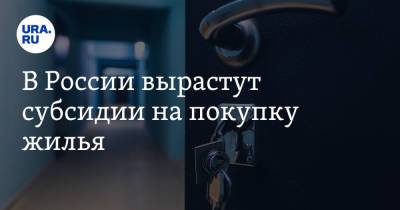 В России вырастут субсидии на покупку жилья - ura.news - Россия