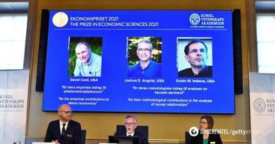 Альфред Нобель - Ардем Патапутян - Нобелевская премия по экономике 2021 - названы лауреаты - obozrevatel.com - США - Twitter