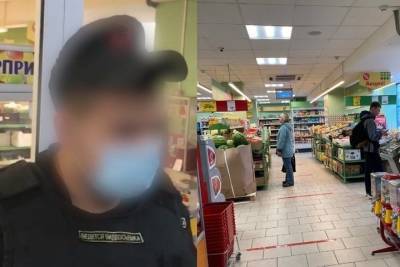 В Омске охранник магазина со скандалом избил покупателя - omsk.mk.ru - Омск