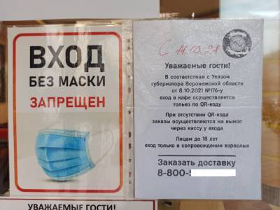Еда на вынос и пустые залы: воронежские кафе учатся жить в новой реальности QR - gorcom36.ru - Воронеж - Воронежская обл.