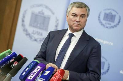 Вячеслав Володин - Володин призвал увеличивать количество законов прямого действия - pnp.ru