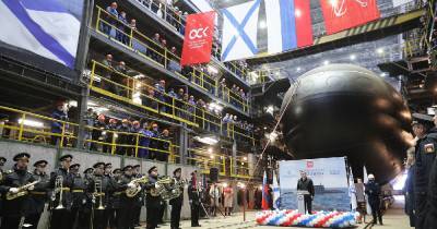 В России приняли на вооружение подводную лодку "Магадан" с ракетами "Калибр" (фото) - focus.ua - Россия - Украина - Санкт-Петербург - Магадан