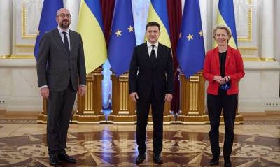 Украина и ЕС будут совместно решать проблему газа - capital.ua - Украина - Ляйен - Словакия