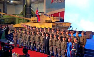 Северокорейский гибрид «Арматы» и «Абрамса»: В Пхеньяне показали новый основной боевой танк - topwar.ru - КНДР - Пхеньян