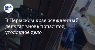 В Пермском крае осужденный депутат вновь попал под уголовное дело - ura.news - Россия - Пермский край