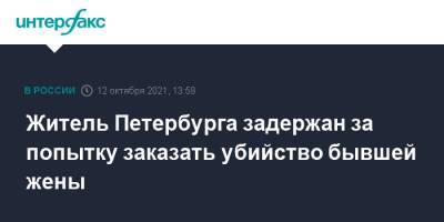 Житель Петербурга задержан за попытку заказать убийство бывшей жены - interfax.ru - Москва - Россия - Петербурга - Петербург