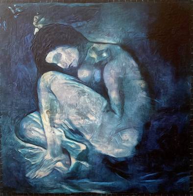 Пабло Пикассо - Исследователи восстановили изображение обнаженной женщины под картиной Пабло Пикассо - grodnonews.by - Англия - Белоруссия