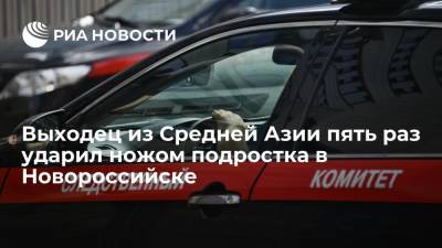 Выходец из Средней Азии пять раз ударил ножом 16-летнего подростка в Новороссийске - ria.ru - Россия - Сочи - Краснодарский край - Новороссийск
