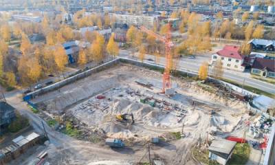 Строительство школы в Медвежьегорске: итоги трёх месяцев работы - gubdaily.ru - Медвежьегорск