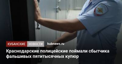 Краснодарские полицейские поймали сбытчика фальшивых пятитысячных купюр - kubnews.ru - Краснодарский край - Краснодар - Латвия