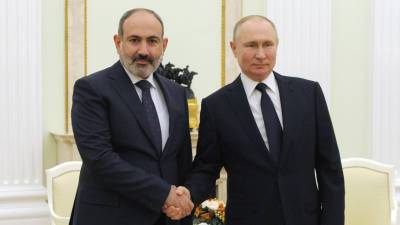 Владимир Путин - Николу Пашинян - Путин предложил Пашиняну «сверить часы» перед октябрьским саммитом СНГ - mir24.tv - Москва - Россия - Армения