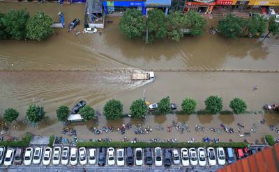 В Китае произошло сильное наводнение: около 2 млн человек вынуждены покинуть свои дома - vchaspik.ua - Украина - Китай - провинция Шаньси