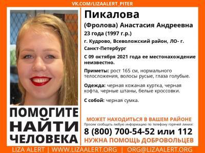 Элизабет Алерт - В Кудрово без вести пропала 23-летняя девушка - ivbg.ru - Украина - Ленобласть