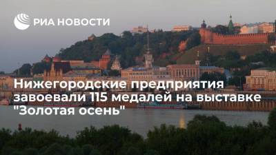 Глеб Никитин - Нижегородские предприятия завоевали 115 медалей на выставке "Золотая осень - 2021" - smartmoney.one - Россия - Нижегородская обл.