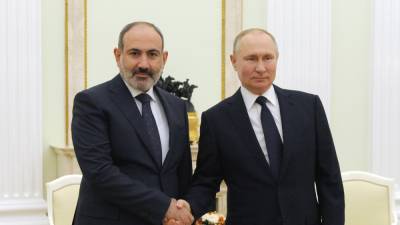 Владимир Путин - Никол Пашинян - Путин и Пашинян встретились в четвертый раз в этом году - svoboda.org - Москва - Россия - Армения - Ереван