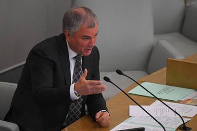 Вячеслав Володин - Володин пообещал добиваться повышения доходов россиян - lenta.ru - Россия