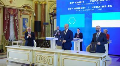 Владимир Зеленский - Украина и Евросоюз подписали еще два соглашения - ru.slovoidilo.ua - Украина