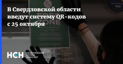Евгений Куйвашев - В Свердловской области введут систему QR-кодов с 25 октября - nsn.fm - Свердловская обл.