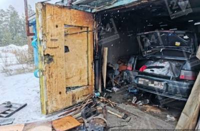 На Ямале при пожаре в гараже погиб житель Муравленко - znak.com - Муравленко