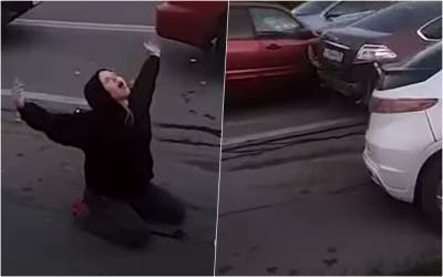 Нетрезвая девушка протаранила 7 машин, а потом исполнила тантрический танец - zr.ru - Севастополь