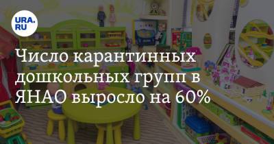Число карантинных дошкольных групп в ЯНАО выросло на 60% - ura.news - окр. Янао