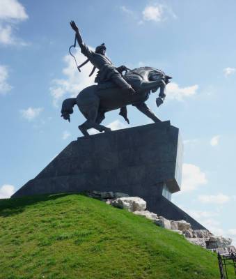В Уфе прошла акция за сохранение памятника Салавату Юлаеву - nazaccent.ru - Башкирия - Уфа