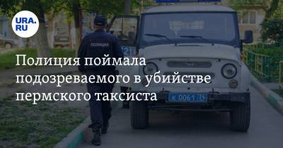 Полиция поймала подозреваемого в убийстве пермского таксиста - ura.news - Пермь - Пермский край