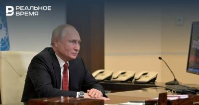 Владимир Путин - Путин заявил, что Россия может выйти на рекордный объем поставок газа по итогам 2021 года - realnoevremya.ru - Россия