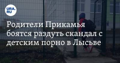 Родители Прикамья боятся раздуть скандал с детским порно в Лысьве - ura.news - Пермский край