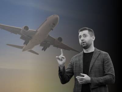 Арахамія двічі під час локдауну літав до Відня бортом зі структури Фірташа - bykvu.com - Украина