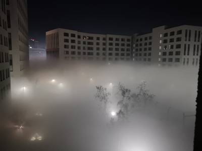 Екатеринбург заволокло дымом из-за тлеющего на юге города торфа - znak.com - Екатеринбург - Свердловская обл.