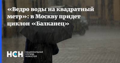Евгений Тишковец - «Ведро воды на квадратный метр»: в Москву придет циклон «Балканец» - nsn.fm - Москва