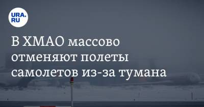 В ХМАО массово отменяют полеты самолетов из-за тумана - ura.news - Ханты-Мансийск - Сургут - Югра - Нижневартовск