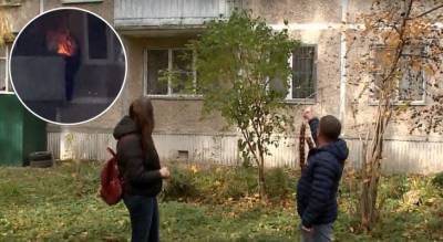 Чебоксарец, который потушил чужой балкон руками, получит от МЧС награду за проявленный героизм - pg21.ru - респ. Чувашия - Чебоксары