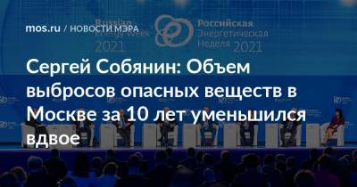 Сергей Собянин - Сергей Собянин: Объем выбросов опасных веществ в Москве за 10 лет уменьшился вдвое - mos.ru - Москва - Экология