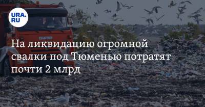 На ликвидацию огромной свалки под Тюменью потратят почти 2 млрд - ura.news - Россия - Тюмень