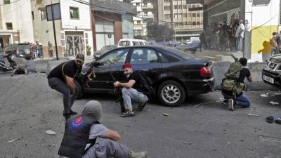 Бейрут: перестрелка во время протестов шиитов - ru.euronews.com - Норвегия - Россия - Украина - Киев - Италия - Франция - Сербия - Косово - Ливан - Бейрут