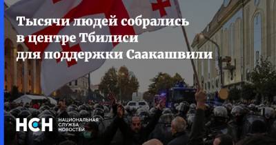 Дмитрий Гордон - Михаил Саакашвили - Юлий Тимошенко - Тысячи людей собрались в центре Тбилиси для поддержки Саакашвили - nsn.fm - Украина - Грузия - Тбилиси