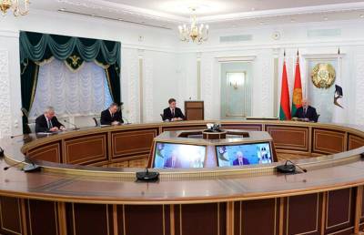 Александр Лукашенко - Рынок энергоресурсов, противодействие санкциям, финансы. Болевые точки ЕАЭС обозначили на онлайн-саммите главы государств - ont.by - Белоруссия - Минск
