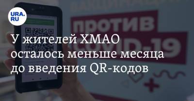 У жителей ХМАО осталось меньше месяца до введения QR-кодов - ura.news - Югра