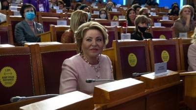 Валентина Матвиенко - Матвиенко рассказала о работающих в госорганах в России женщинах - russian.rt.com - Россия